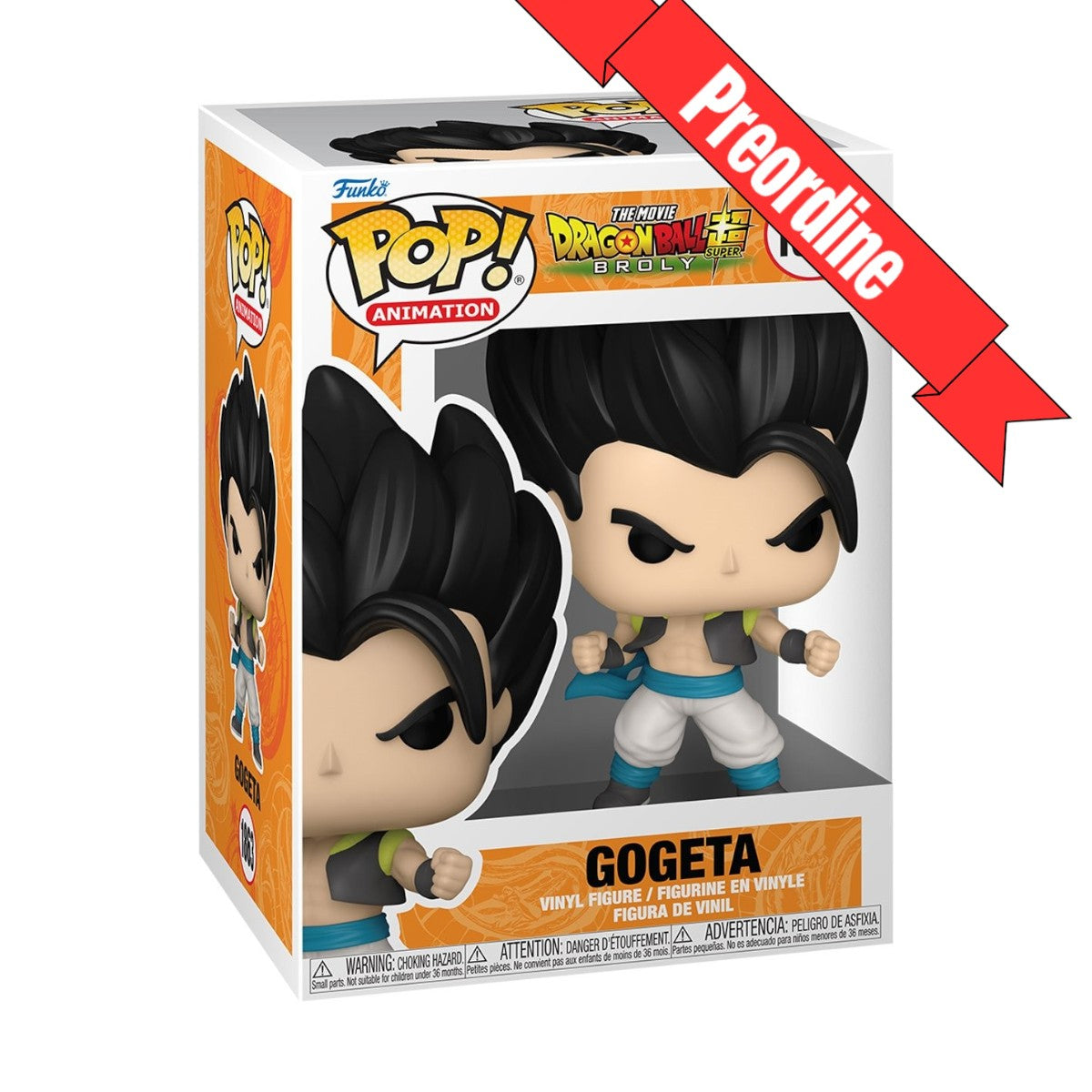 Dragon Ball Super: Broly - Gogeta (1863) Funko Pop! Animation Anime Vinyl Figure 13 cm