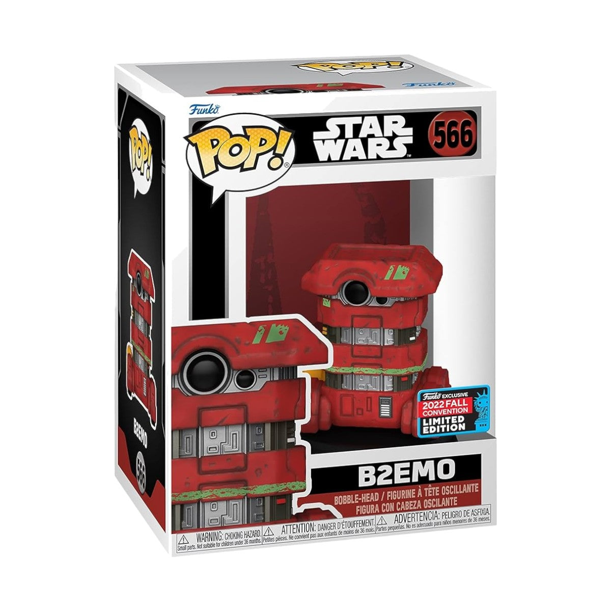 Star Wars - B2EMO (2022 Fall Conv. Limited Edition) (566) Exclusive Funko Pop! Vinyl Figure 9 cm