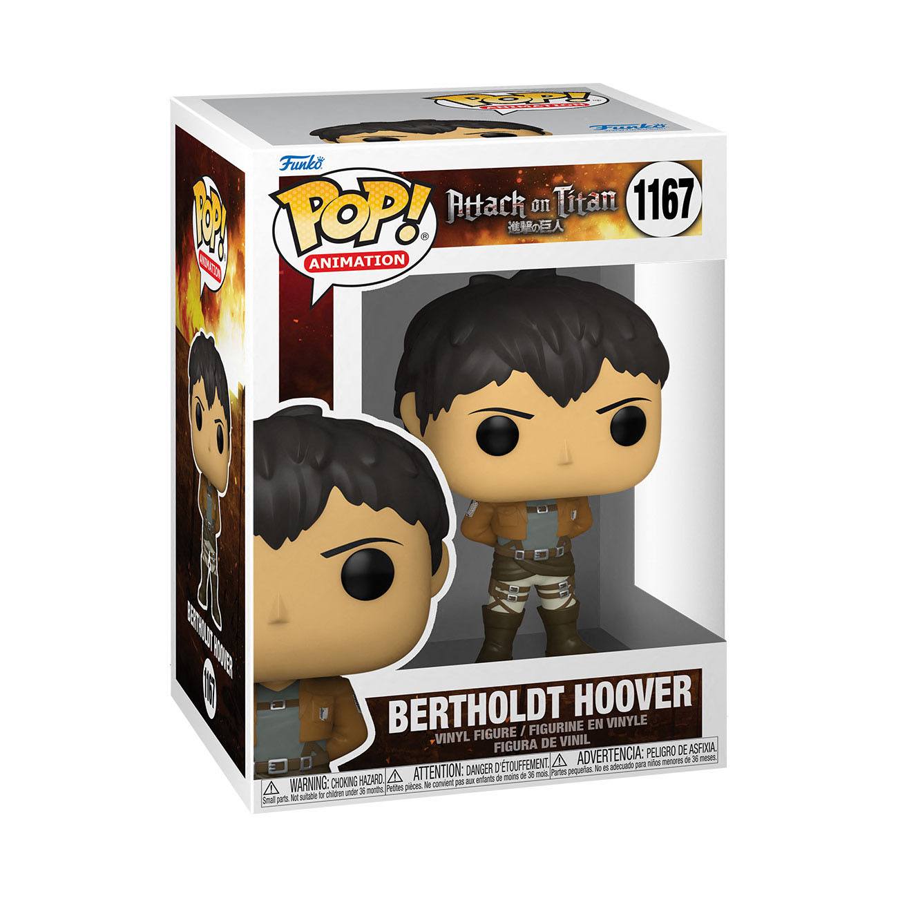 Attack on Titan - Bertholdt Hoover (1167) Funko Pop! Animation Anime Vinyl Figure 9 cm