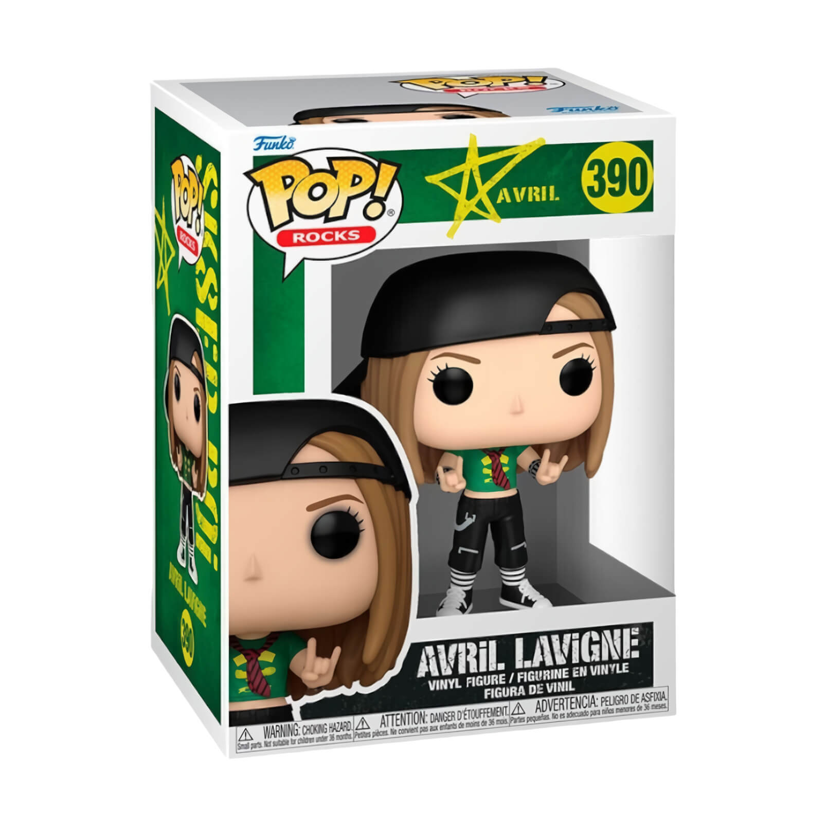 Avril Lavigne - Avril Lavigne (Sk8er Boi) (390) Funko Pop! Rocks Music Vinyl Figure 9 cm