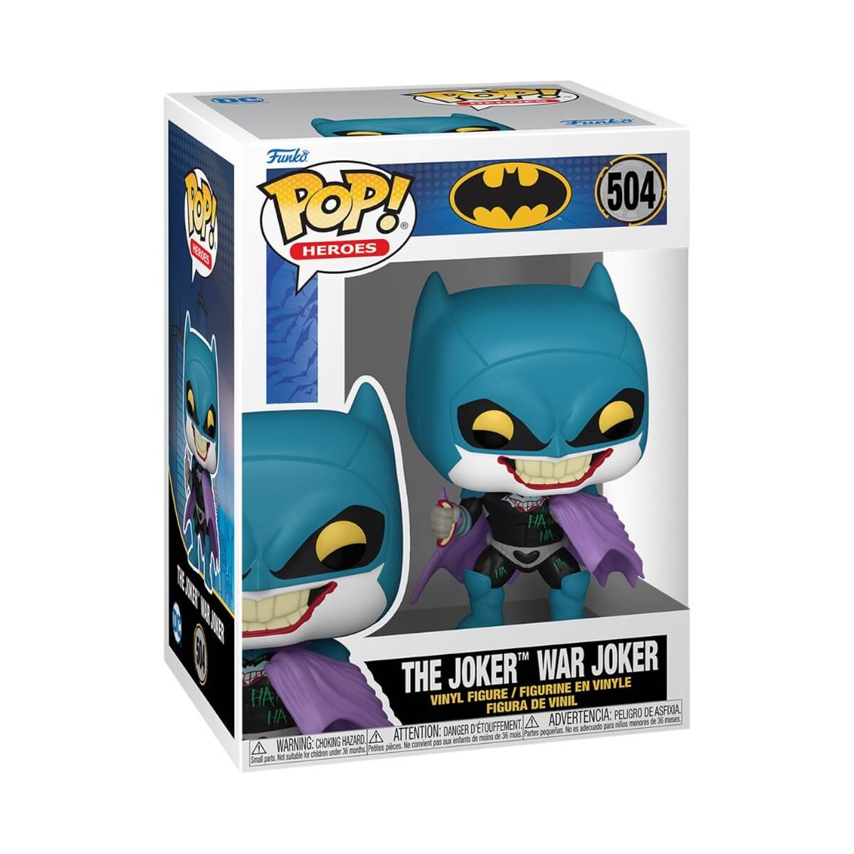 Batman War Zone - The Joker (504) Funko Pop! Heroes DC Vinyl Figure 9 cm