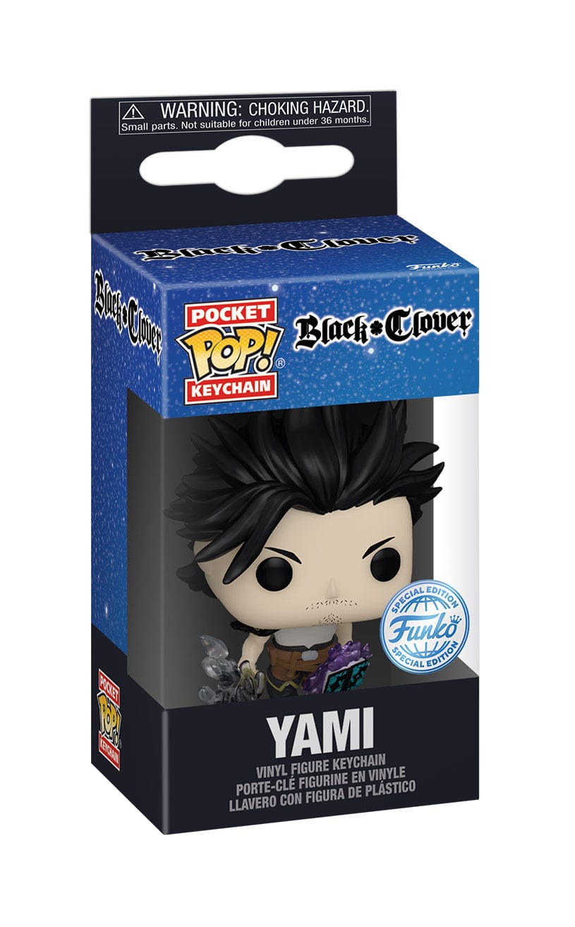 Black Clover - Yami Sukehiro Funko Pocket Pop! Keychain Portachiavi Vinyl 4 cm