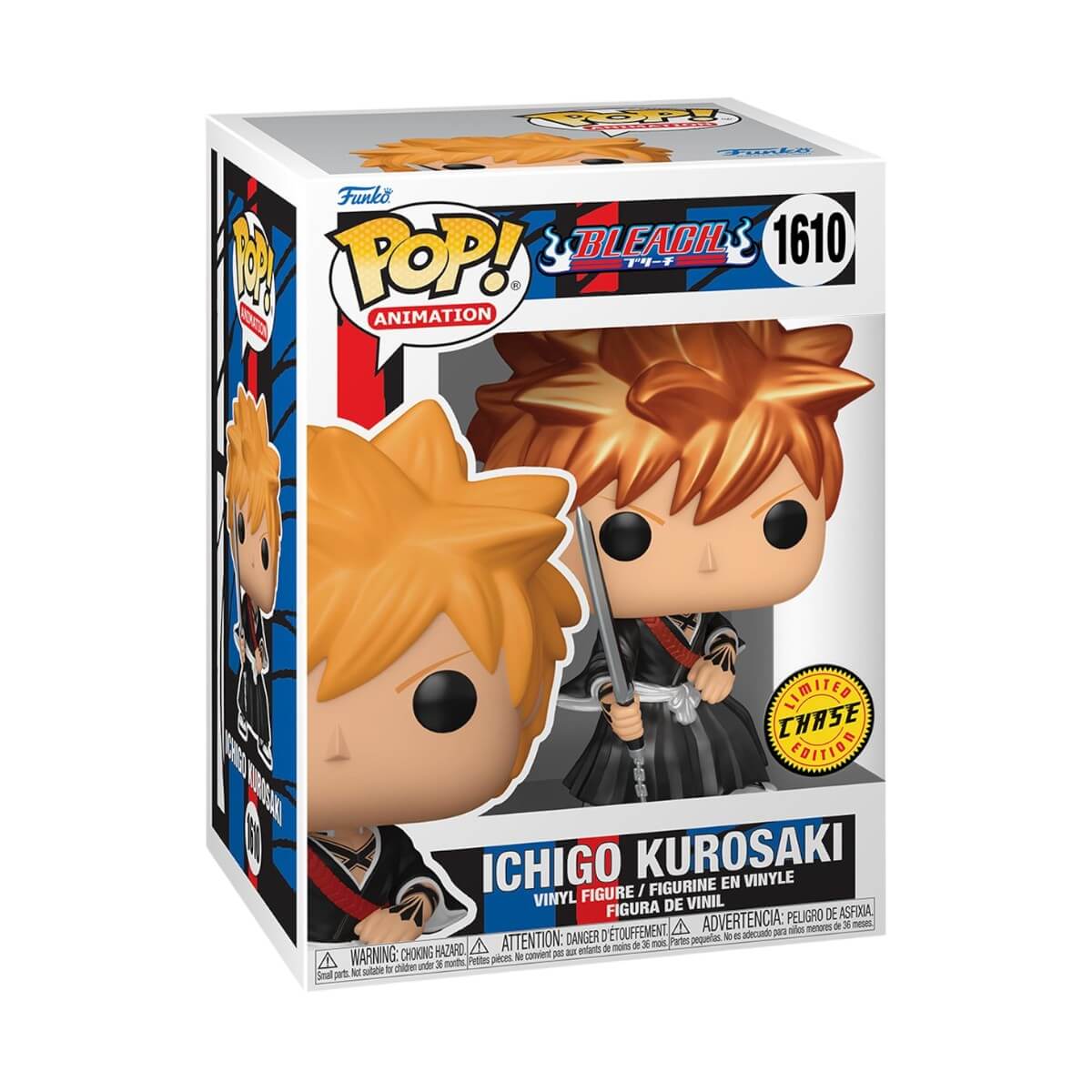 Bleach - Ichigo Kurosaki (FB Shikai) CHASE (1610) Funko Pop! Animation Anime Vinyl Figure 11 cm