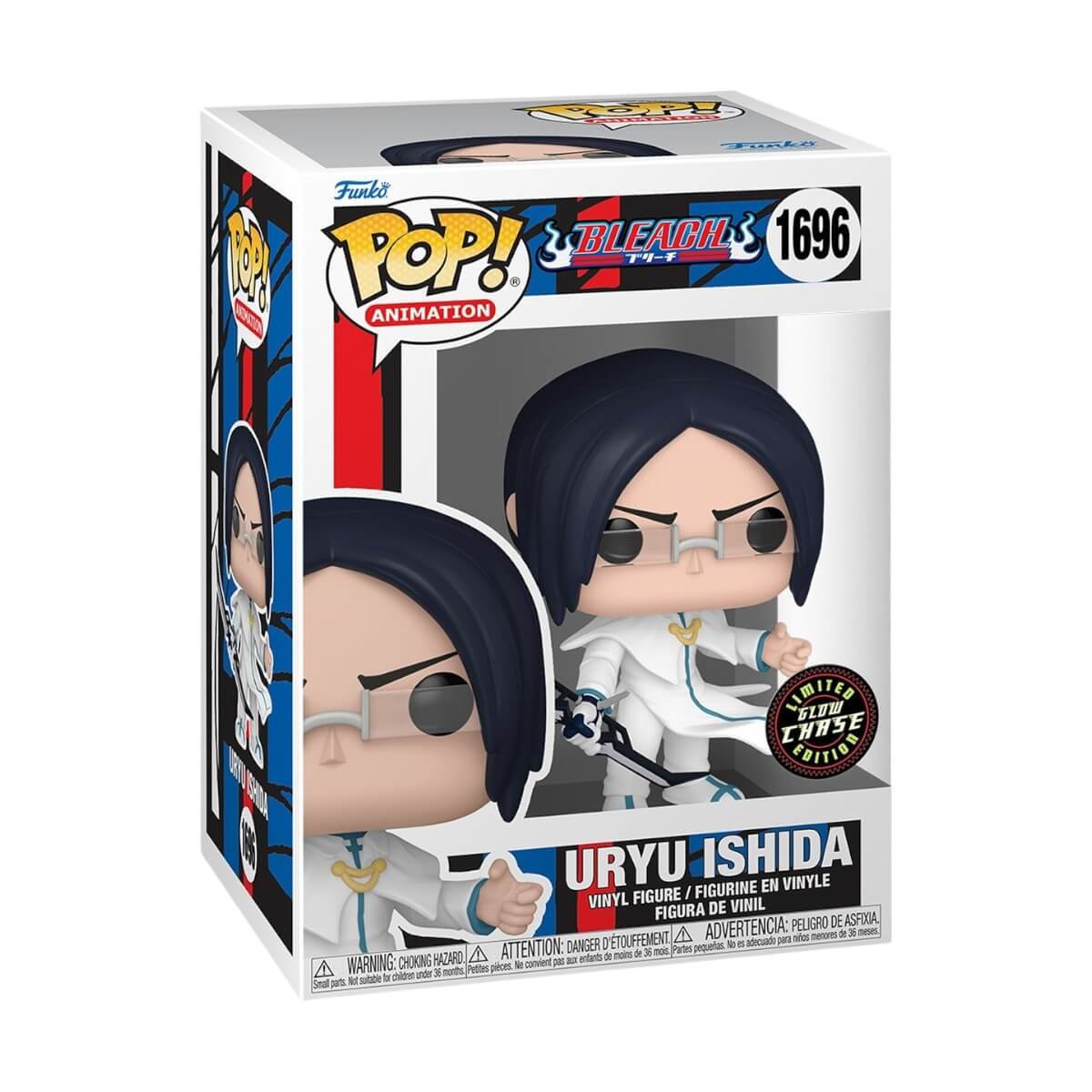Bleach - Uryu Ishida (GLOW CHASE) (1696) Funko Pop! Animation Anime Vinyl Figure 10 cm