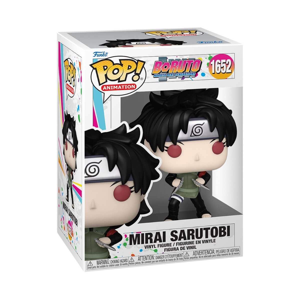 Boruto: Naruto Next Generations - Mirai Sarutobi (1652) Funko Pop! Animation Anime Vinyl Figure 9 cm