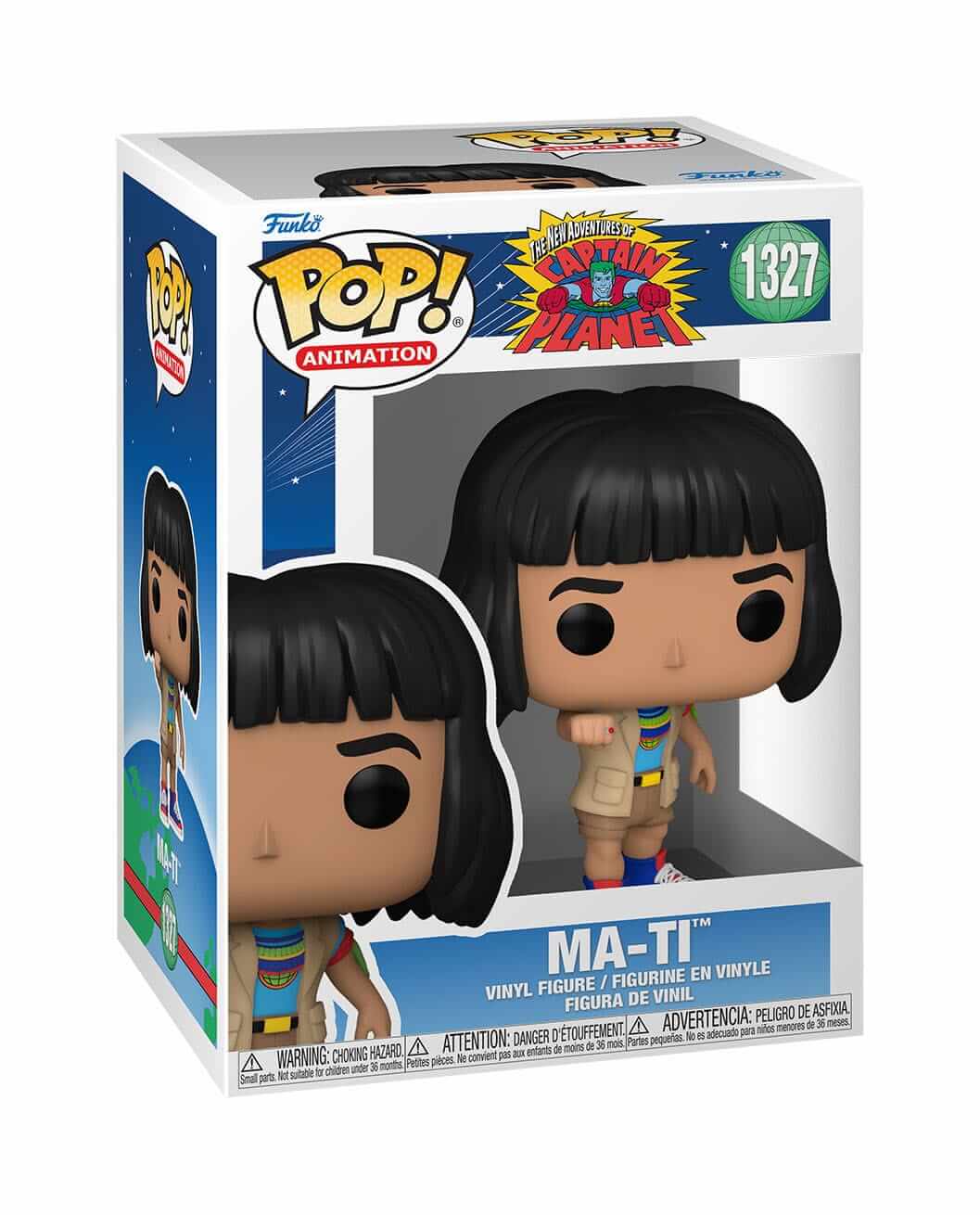 Captain Planet and the Planeteers - Ma-Ti (1327) Funko Pop! Animation Vinyl Figure 9 cm