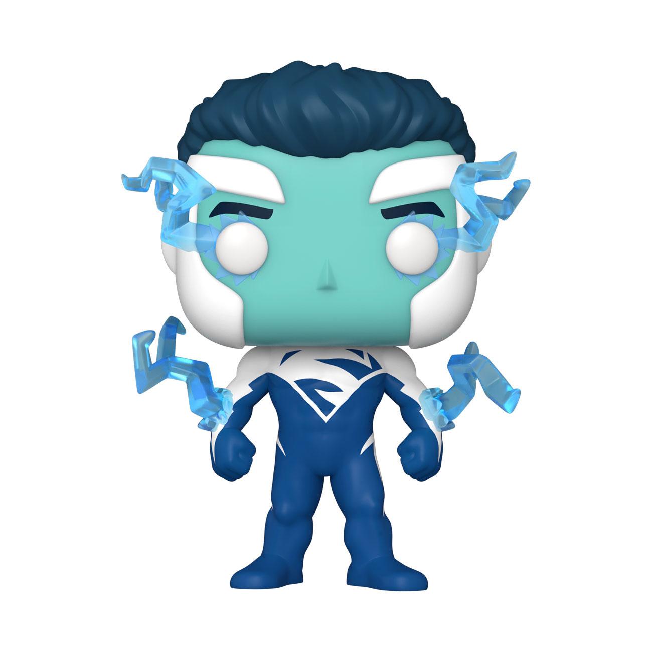 DC Comics - Superman (Blue) (2021 Fall Conv. Limited Edition) (419) Funko Pop! Heroes NYCC Vinyl Figure 9 cm
