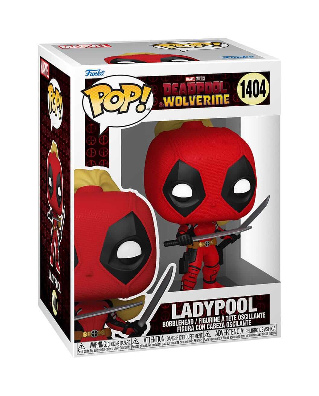 Deadpool & Wolverine - Ladypool (1404) Funko Pop! Marvel Vinyl Figure 10 cm