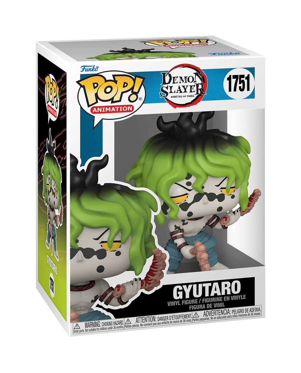 Demon Slayer - Gyutaro (1751) Funko Pop! Animation Anime Vinyl Figure 12 cm