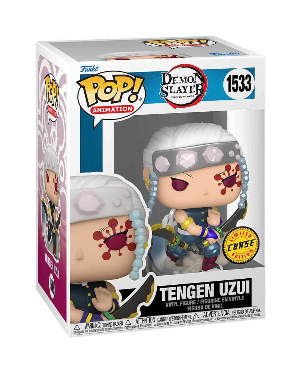 Demon Slayer - Tengen Uzui METALLIC CHASE (1533) Funko Pop! Animation Anime Vinyl Figure 9 cm