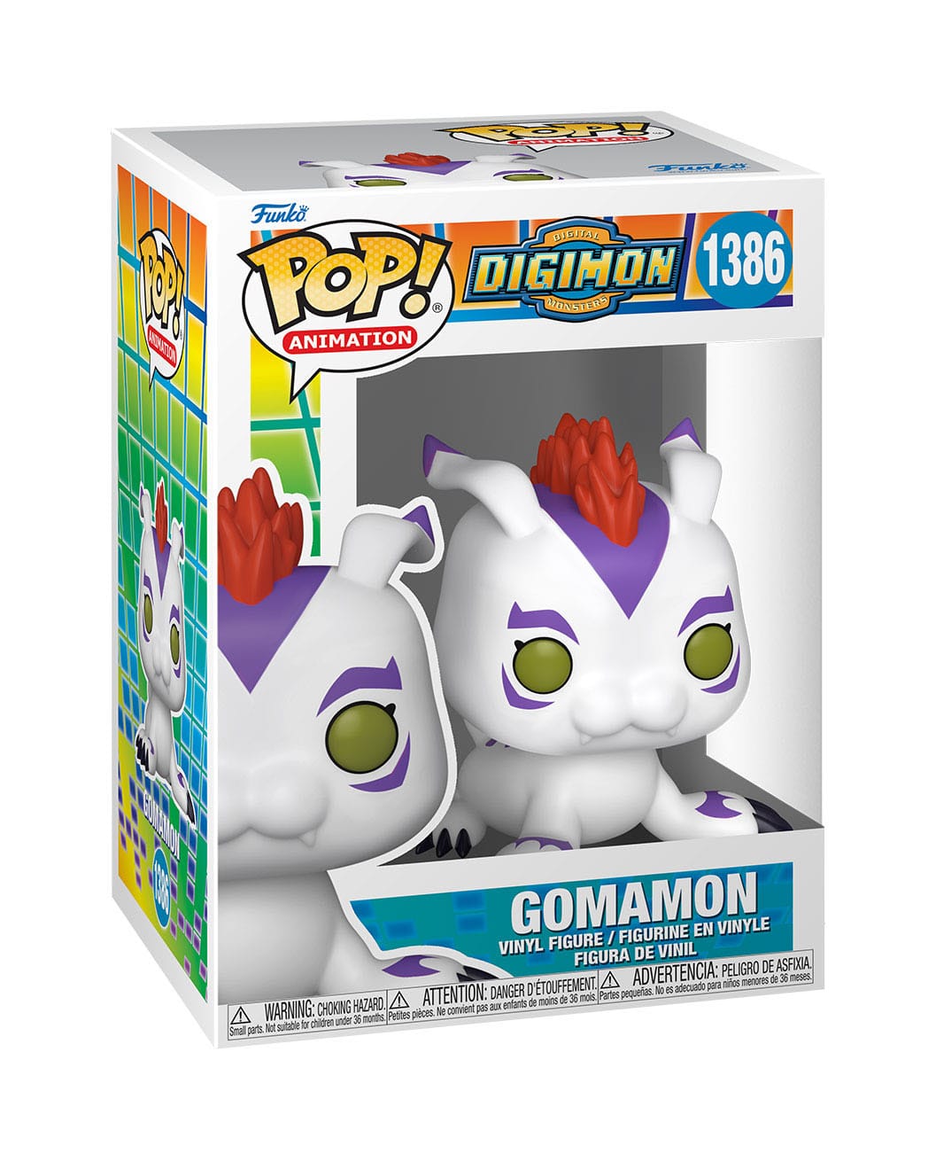Digimon - Gomamon (1386) Funko Pop! Animation Vinyl Figure 9 cm