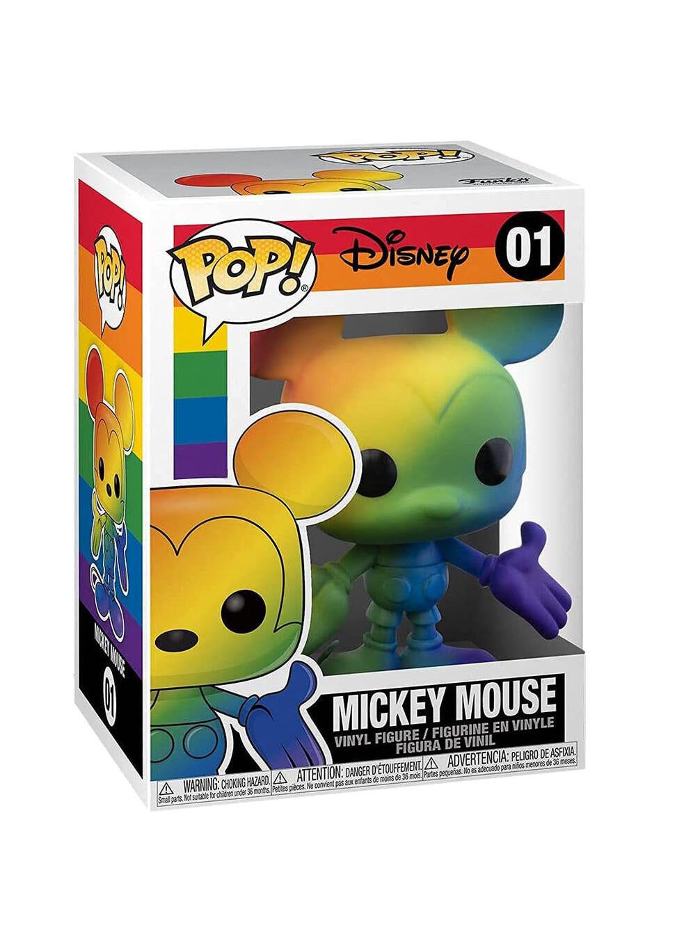 Disney Pride - Mickey Mouse Rainbow (01) Funko Pop! Animation Vinyl Figure 9 cm