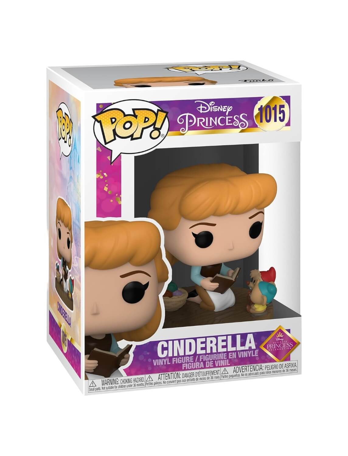 Disney: Ultimate Princess - Cinderella (1015) Funko Pop! Disney Vinyl Figure 9 cm