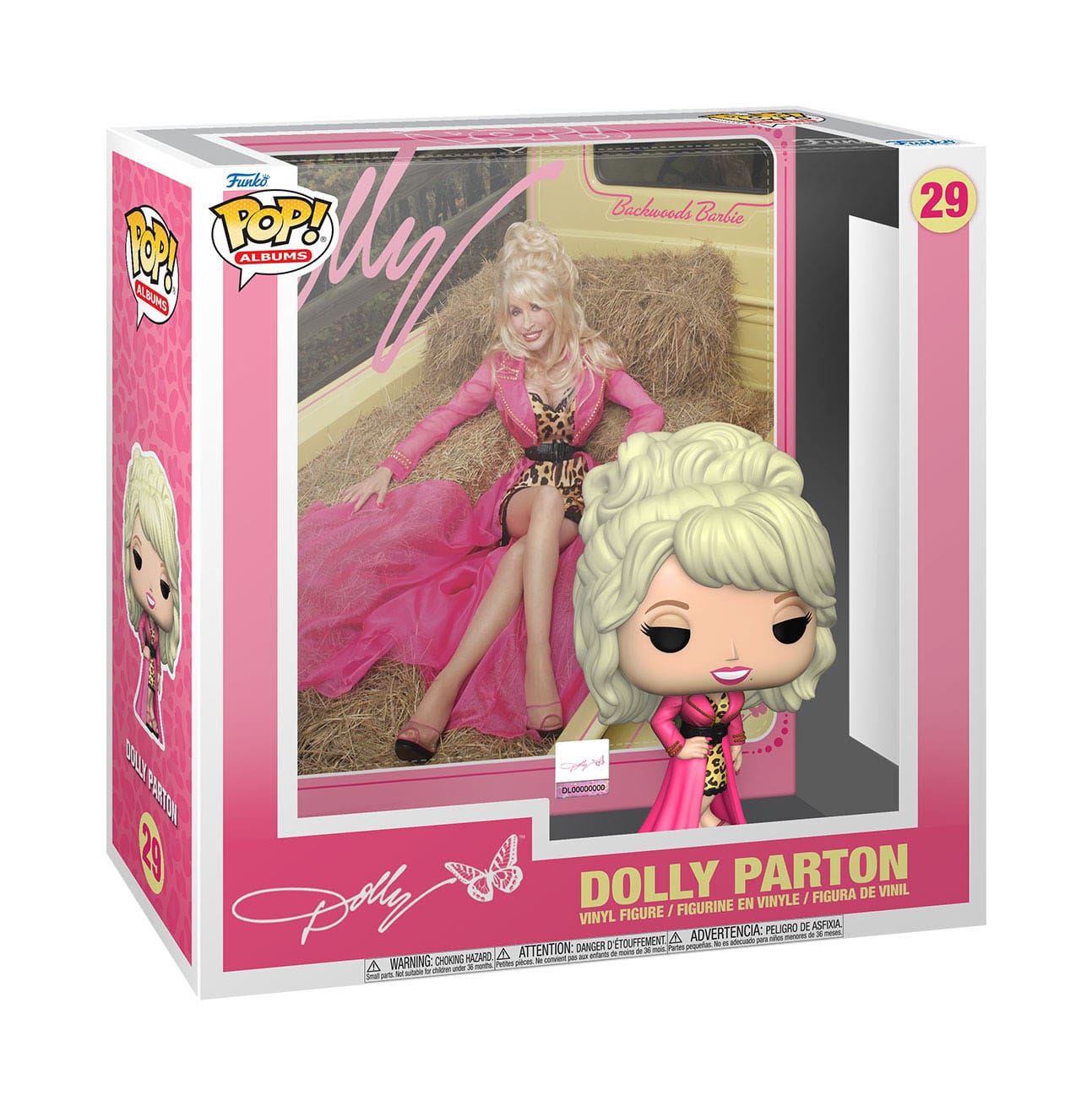 Dolly Parton (29) Funko POP! Albums Vinyl Figure Backwoods Barbie 9 cm