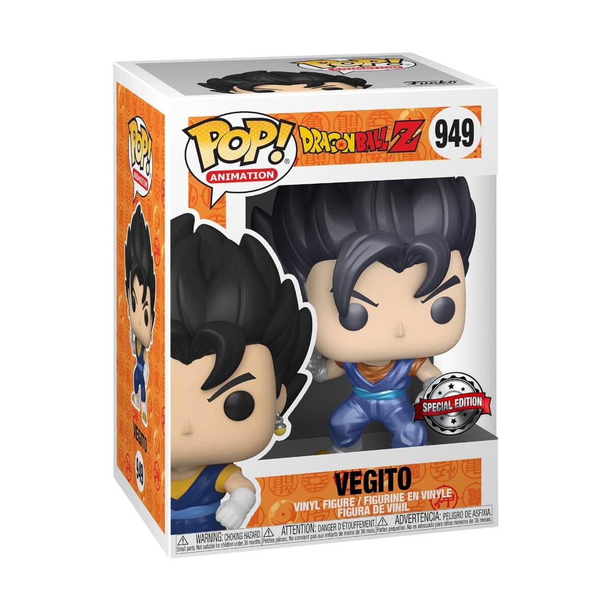 Dragon Ball Z - Vegito (METALLIC) (949) Special Edition Funko Pop! Animation Anime Vegeth Vegekou Vinyl Figure 11 cm