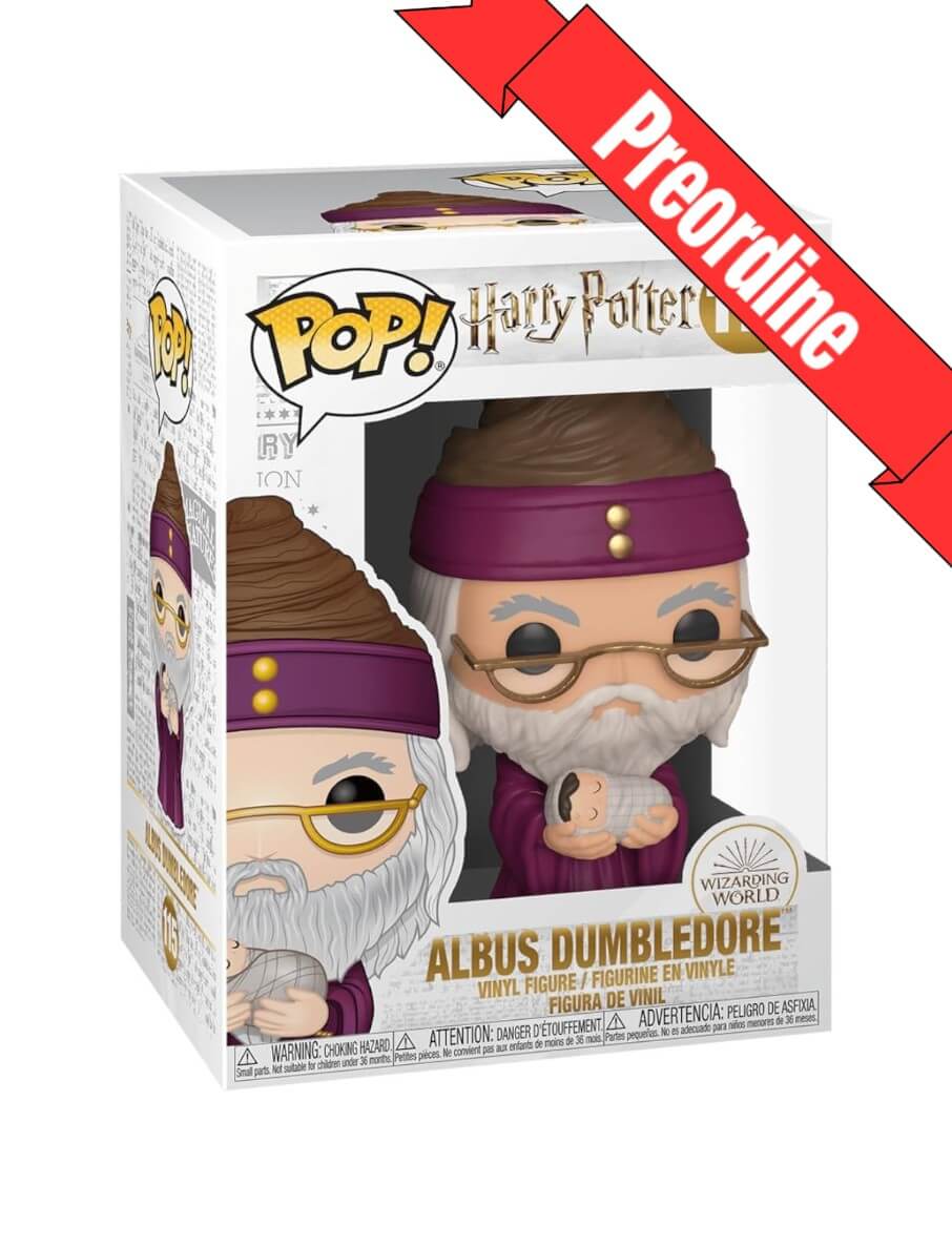 Harry Potter - Albus Dumbledore with Baby Harry Potter (115) Funko Pop! Vinyl Figure 9 cm