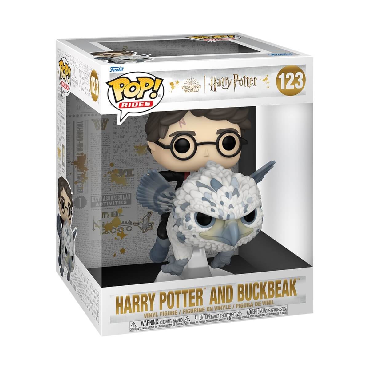 Harry Potter - Harry Potter and Buckbeak (123) Funko Pop! Rides Vinyl Figure 13 cm