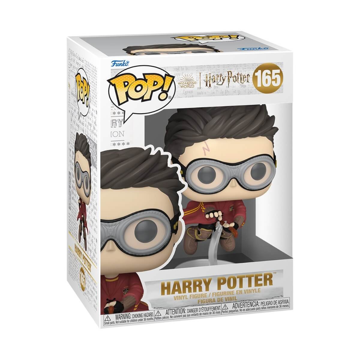 Harry Potter - Harry Potter with Broom (Quidditch) (165) Funko Pop! Vinyl Figure 9 cm