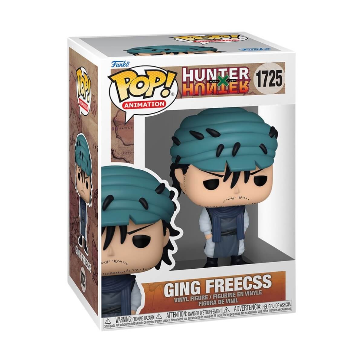 Hunter x Hunter - Ging Freecss (1725) Funko Pop! Animation Anime Vinyl Figure 10 cm