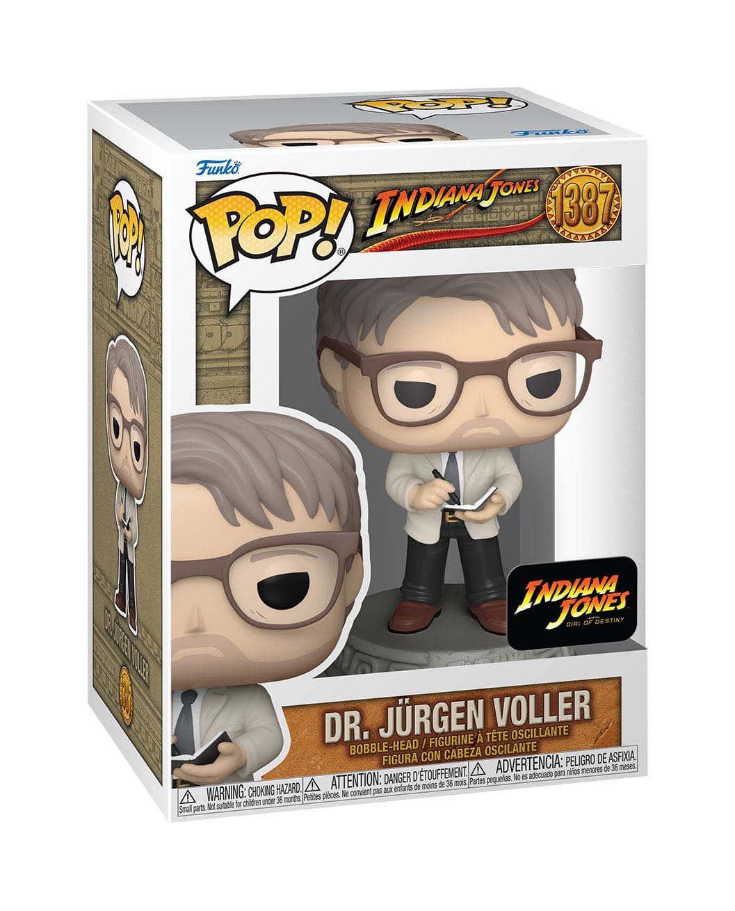 Indiana Jones 5 - Dr. Jurgen Voller (1387) Funko Pop! Movies Vinyl Figure 9 cm