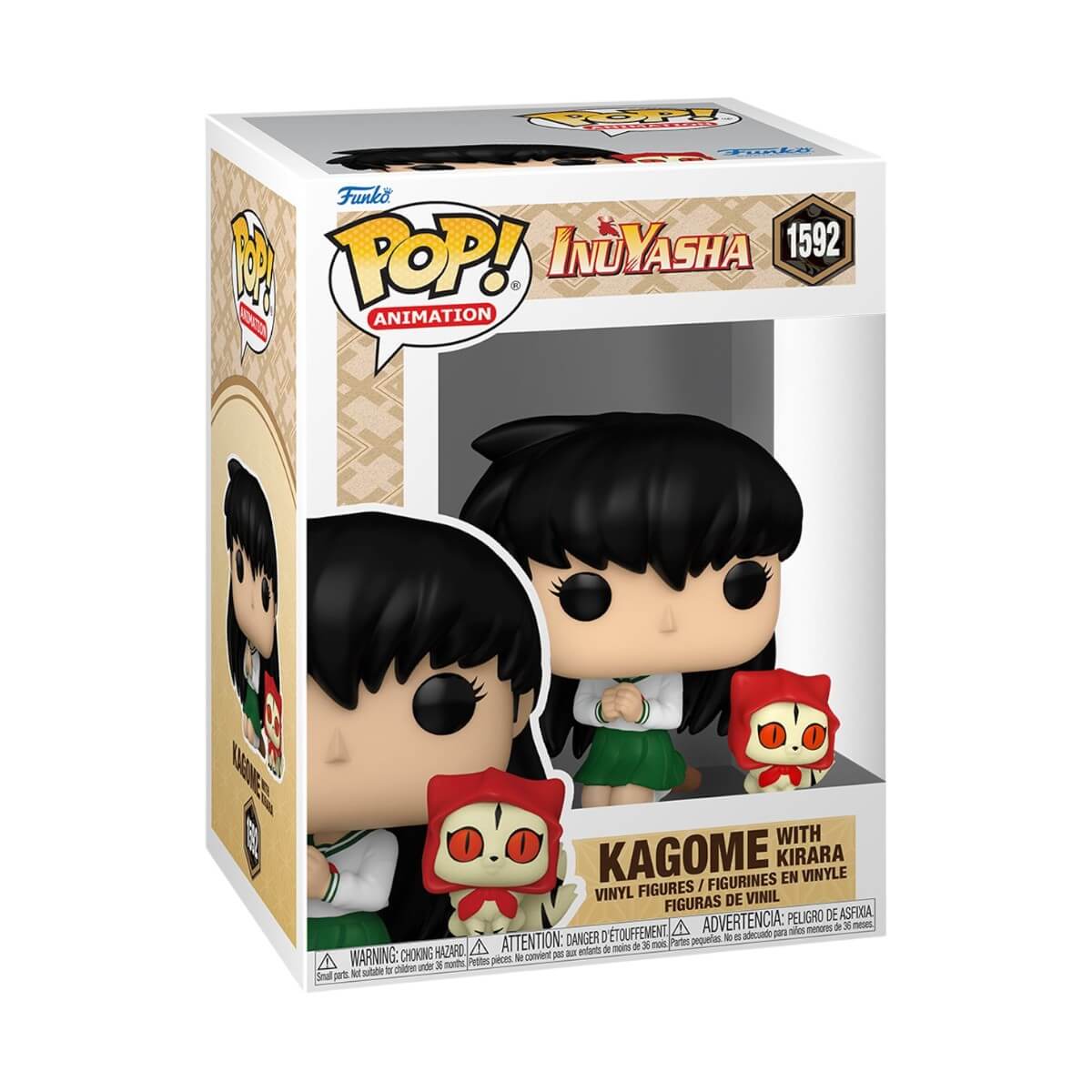 InuYasha - Kagome with Kirara (1592) Funko Pop! & Buddy Animation Anime Vinyl Figure 8 cm