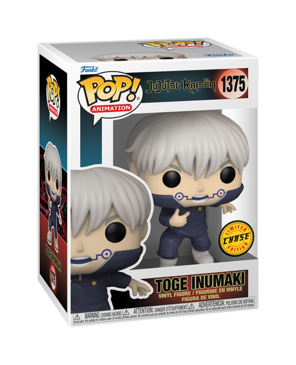 Jujutsu Kaisen - Toge Inumaki CHASE (1375) Funko Pop! Animation Anime Vinyl Figure 9 cm