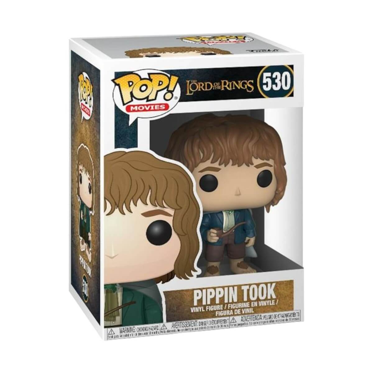 The Lord of the Rings - Pippin Took (530) Funko Pop! Movies Il Signore degli Anelli Peregrino Tuc Vinyl Figure 9 cm