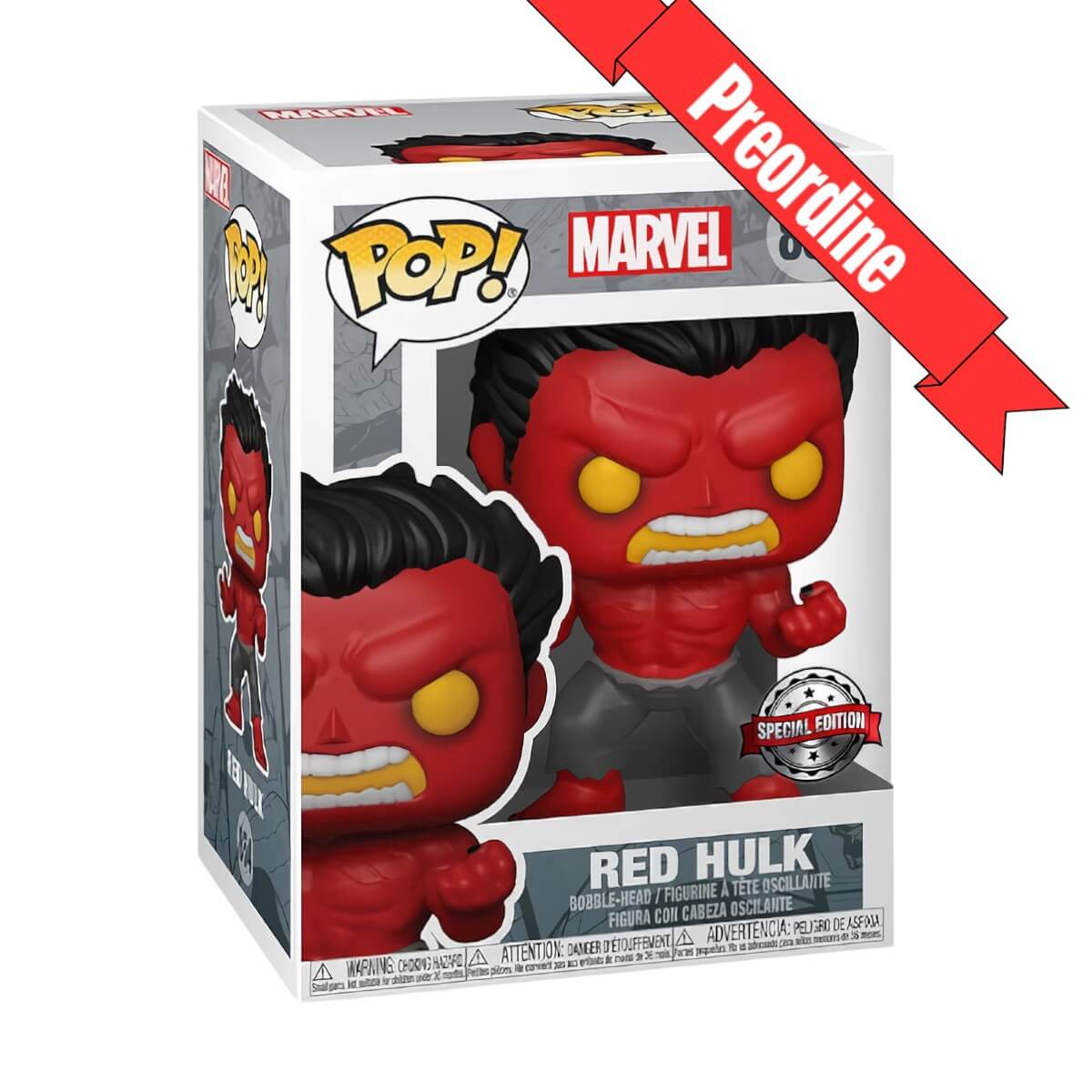Marvel - Red Hulk (854) Special Edition Funko Pop! Vinyl Figure 9 cm