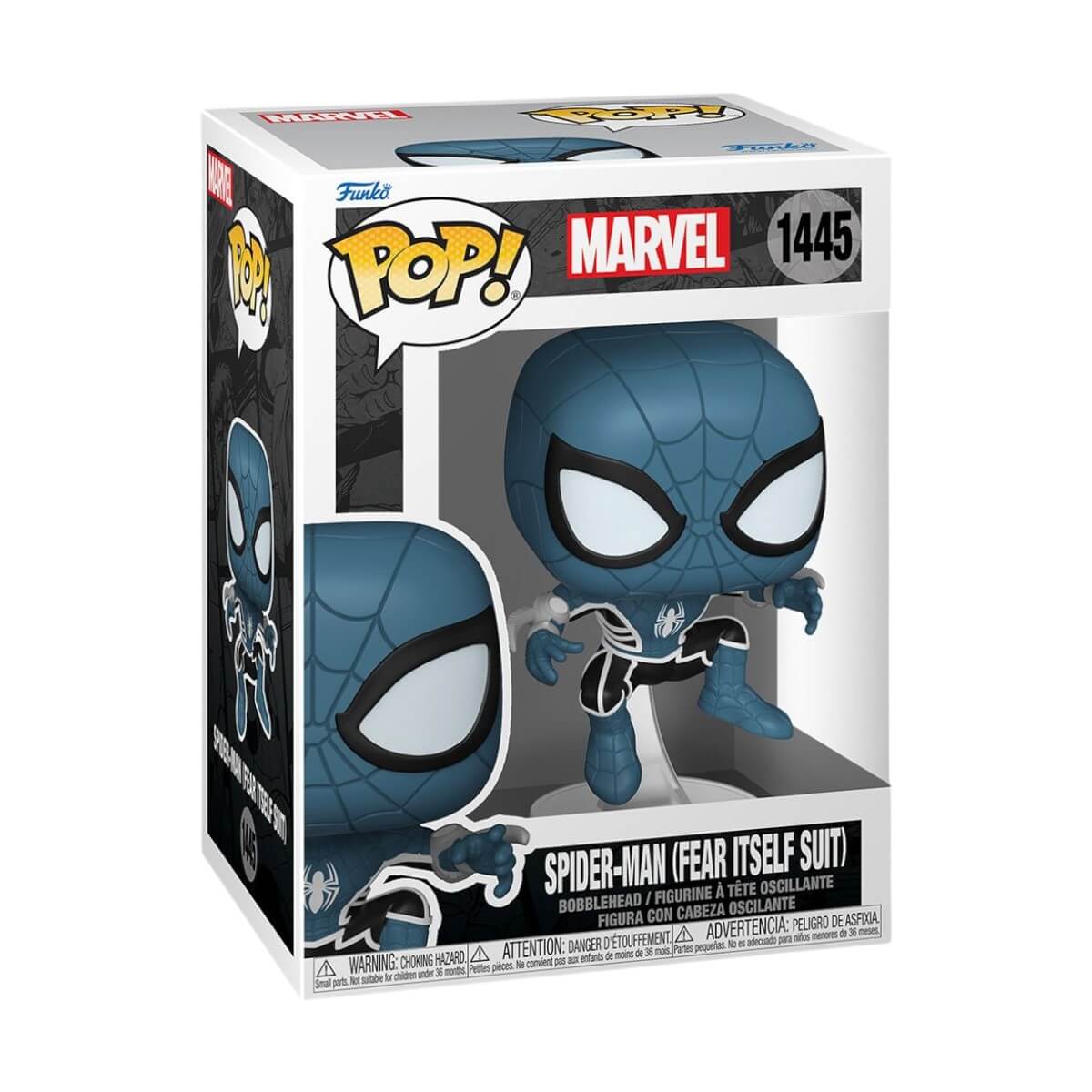 Marvel - Spider-Man (Fear Itself Suit) GLOW IN THE DARK (1445) Funko Pop! Asgardian Armor Vinyl Figure 10 cm