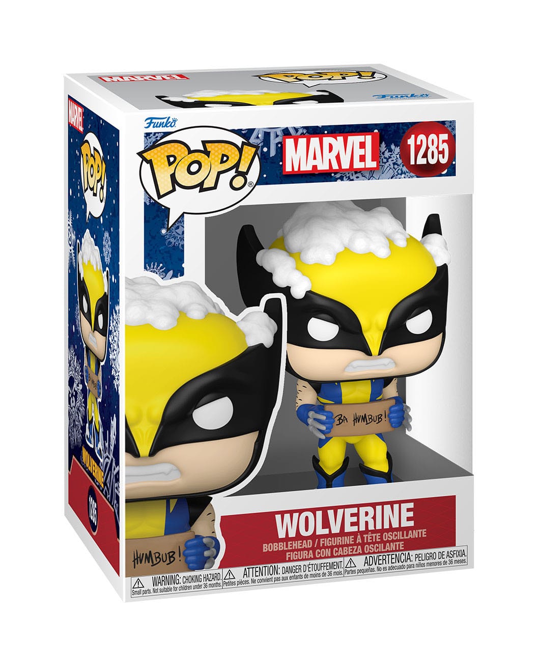 Marvel - Wolverine with Sign (1285) Holiday Funko POP! Vinyl Figure 9 cm