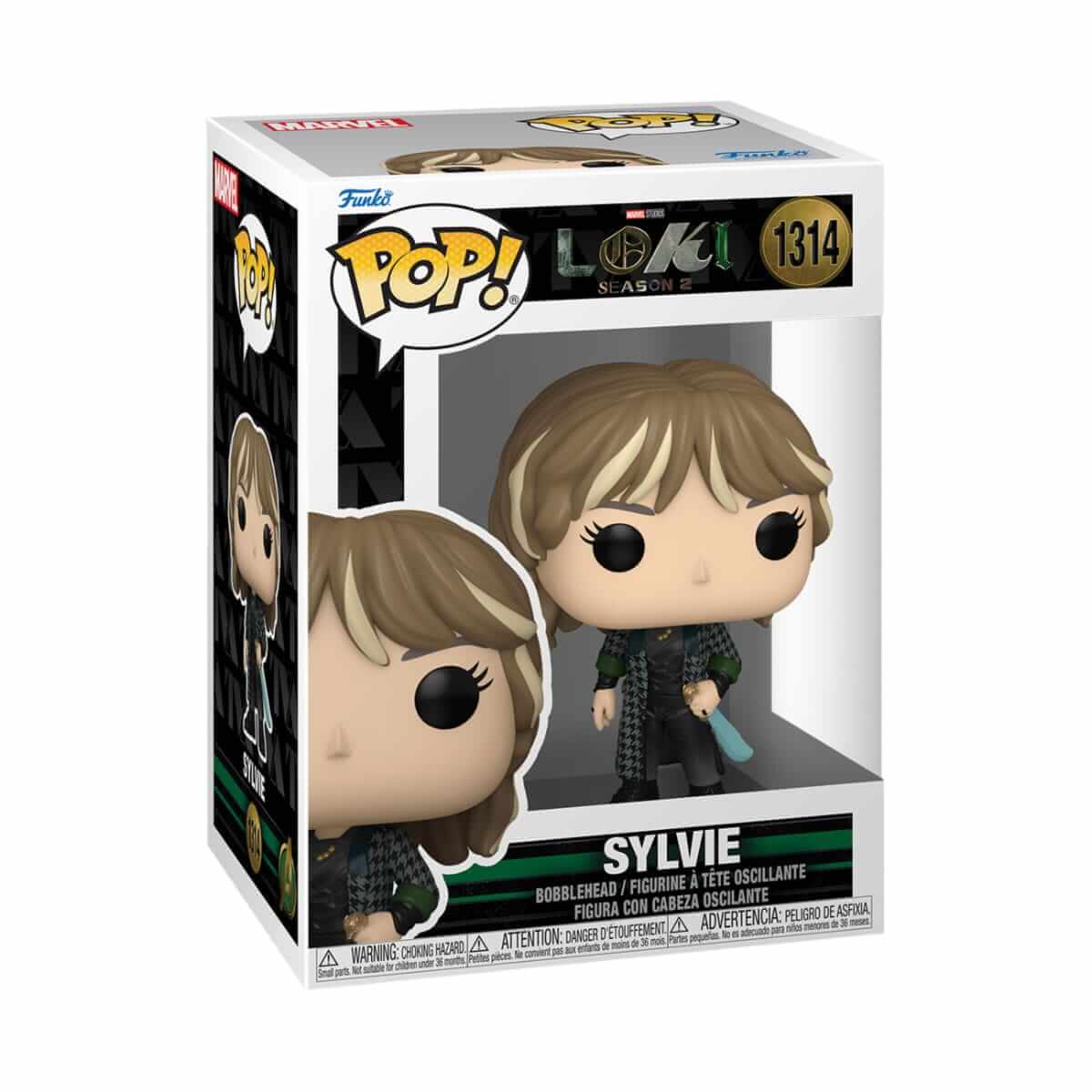 Marvel Loki Season 2 - Sylvie (1314) Funko Pop! Sylvie Laufeydottir Vinyl Figure 9 cm