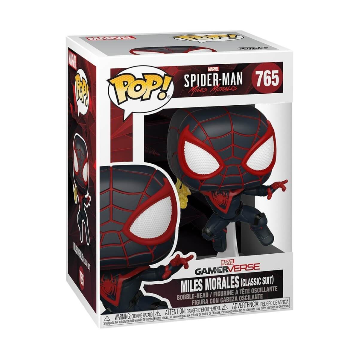 Marvel Spider-Man - Miles Morales (Classic Suit) (765) Funko Pop! Gamerverse Vinyl Figure 9 cm