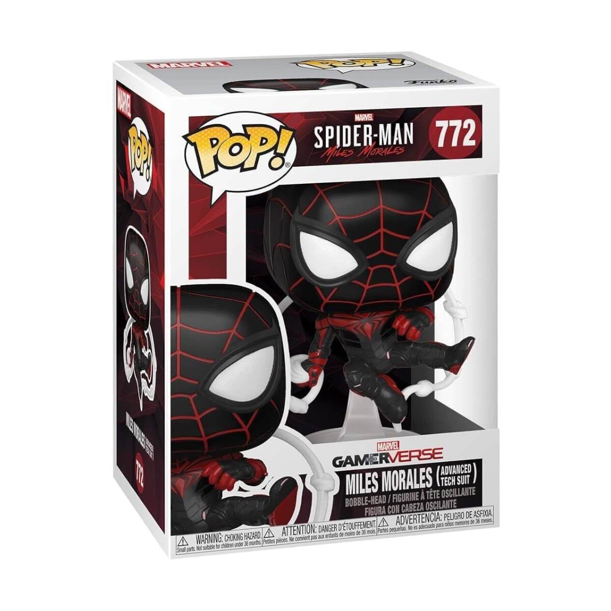 Marvel Spider-Man - Miles Morales (Advanced Tech Suit) (772) Funko Pop! Gamerverse Vinyl Figure 9 cm