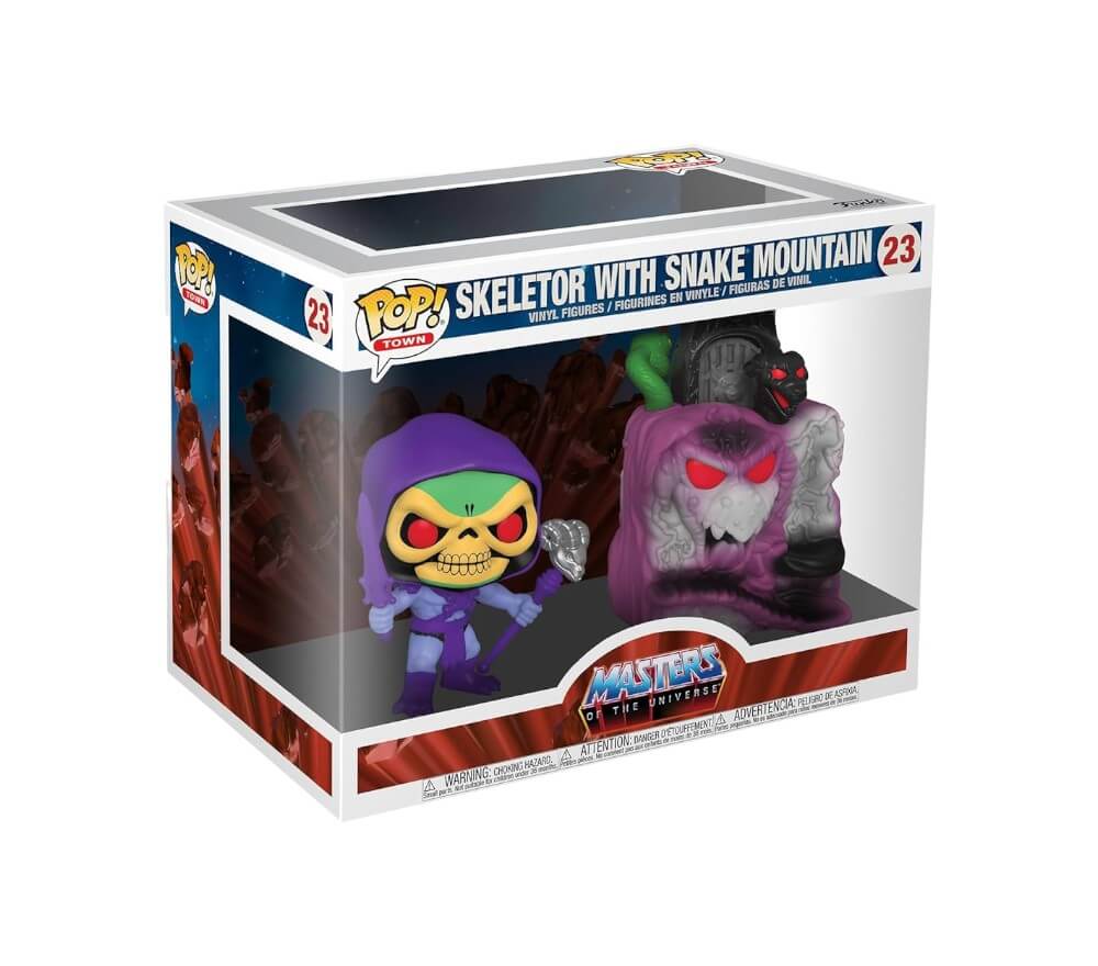 Masters of the Universe - Skeletor with Snake Mountain (23) Funko Pop! Town Vinyl Figure 9 cm