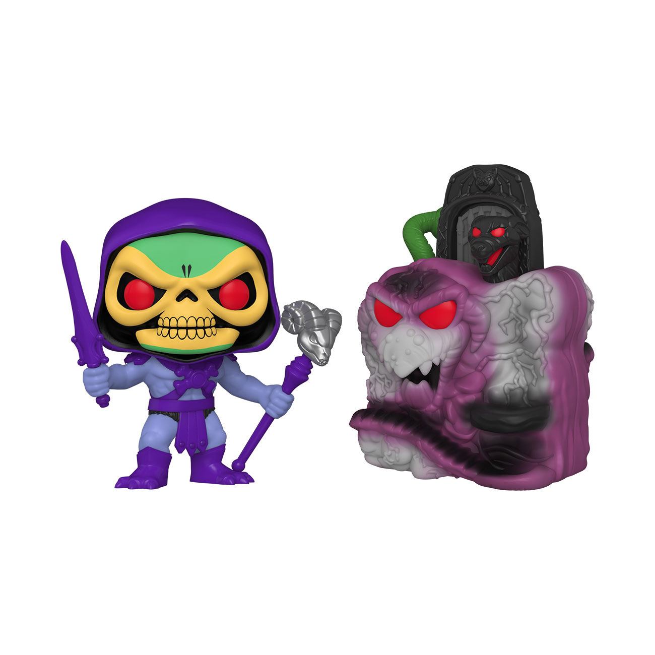 Masters of the Universe - Skeletor with Snake Mountain (23) Funko Pop! Town Vinyl Figure 9 cm
