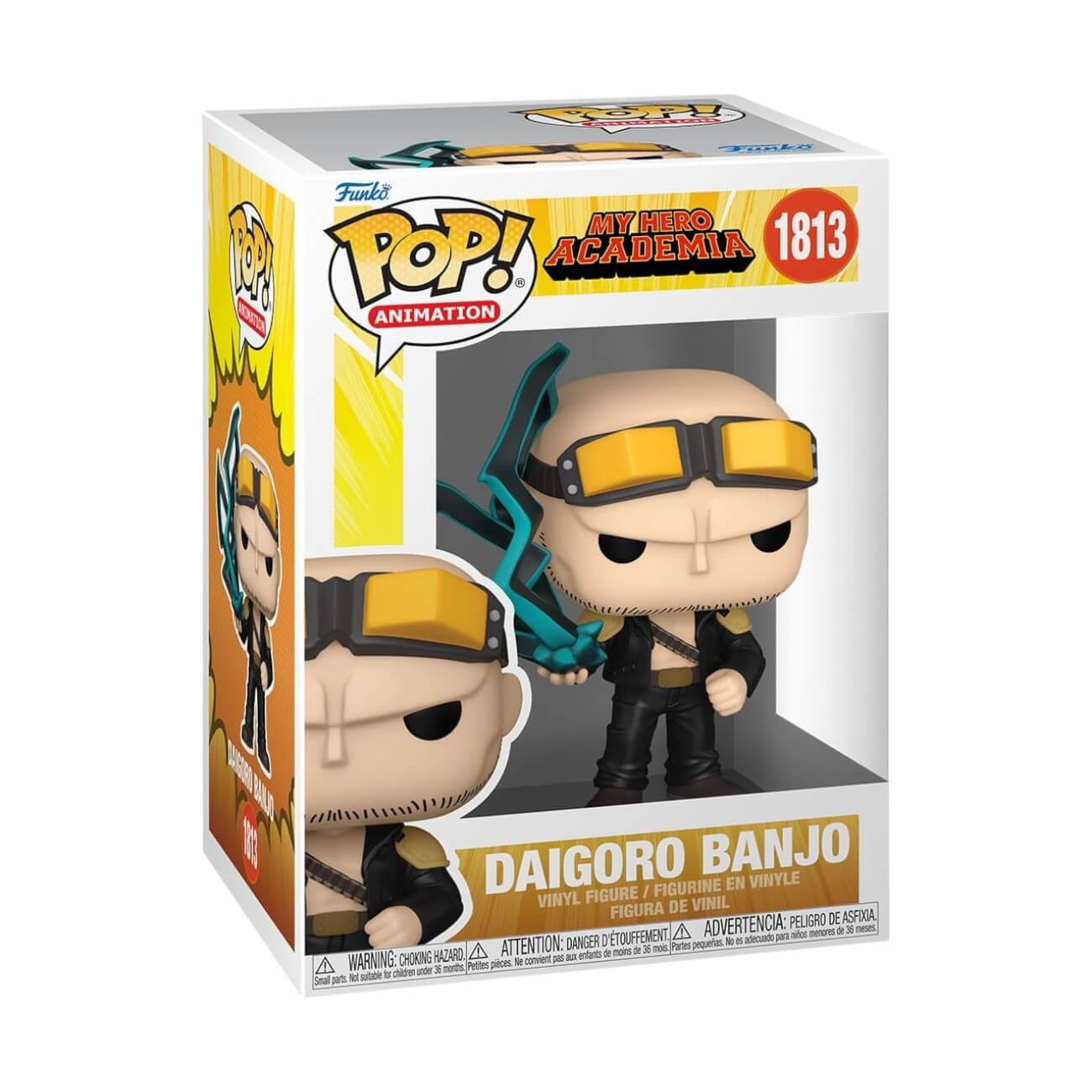 My Hero Academia - Daigoro Banjo (Black Whip) (1813) Funko Pop! Animation Anime Bkwhip Vinyl Figure 10 cm