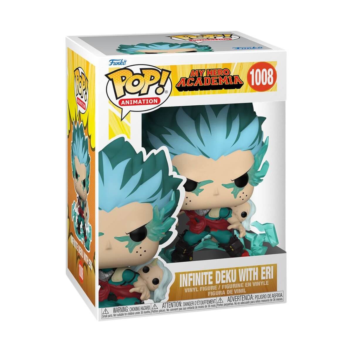 My Hero Academia - Infinite Deku with Eri (1008) Funko Pop! Animation Anime Izuku Midoriya Vinyl Figure 9 cm