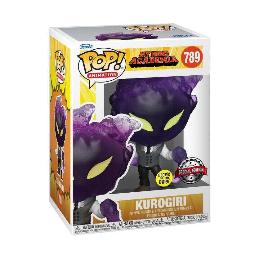 My Hero Academia - Kurogiri (GLOW IN THE DARK) (789) Special Edition Funko Pop! Animation Anime Vinyl Figure 9 cm