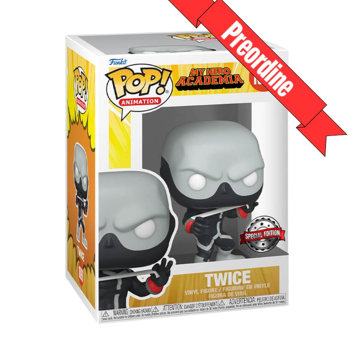 My Hero Academia - Twice (1093) Special Edition Funko Pop! Animation Anime Jin Bubaigawara Vinyl Figure 9 cm