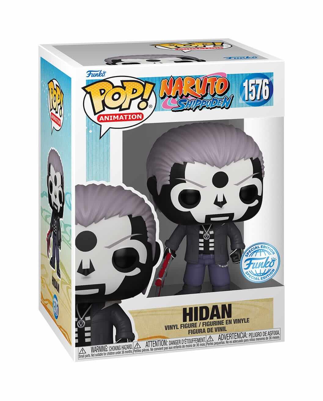Naruto Shippuden - Hidan with Jacket (1576) Special Edition Funko Pop! Animation Anime Vinyl Figure 10 cm