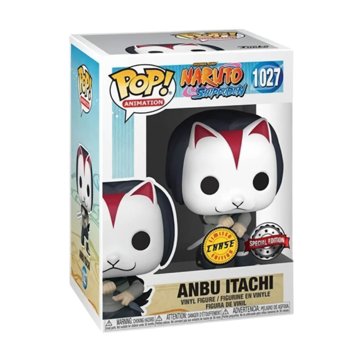 Naruto Shippuden - Itachi (Anbu) (CHASE) (1027) Special Edition Funko Pop! Animation Anime Vinyl Figure 9 cm