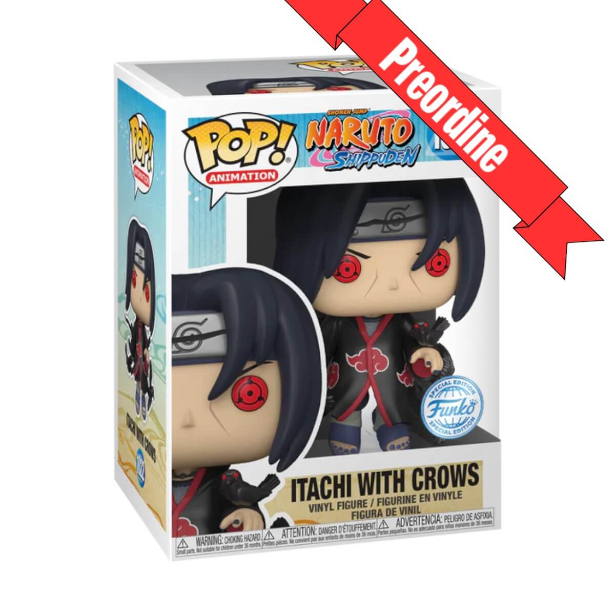 Naruto Shippuden - Itachi with Crows (1022) Special Edition Funko Pop! Animation Anime Vinyl Figure 9 cm