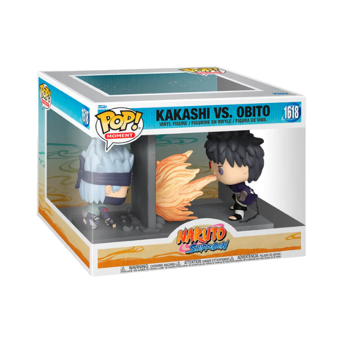 Naruto Shippuden Moments - Kakashi vs. Obito (1618) Funko Pop! Tobi Vinyl Figures 2-Pack 9 cm