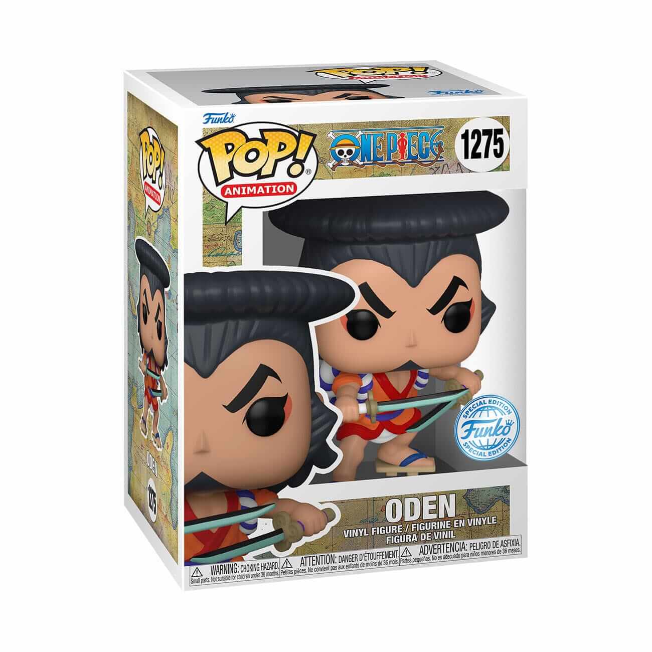 One Piece - Kozuki Oden (1275) Funko Pop! Animation Anime Vinyl Figure 9 cm