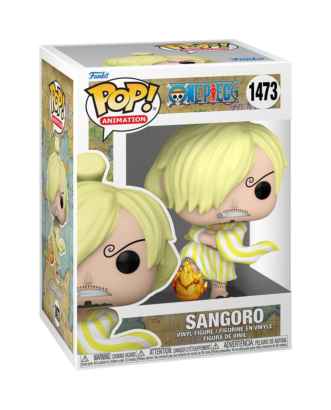 One Piece - Sangoro (1473) Funko Pop! Animation Anime Sanji Wano Country Vinyl Figure 11 cm