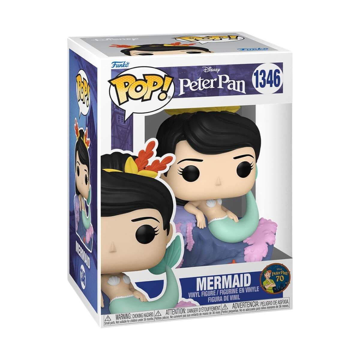 Peter Pan 70th Anniversary - Mermaid (1346) Funko Pop! Disney Vinyl Figure 9 cm