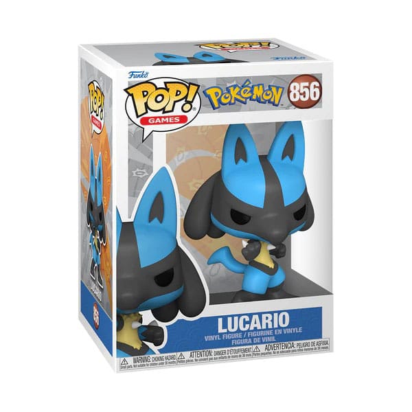 Pokémon - Lucario (856) Funko Pop! Games Vinyl Figure EMEA 10 cm
