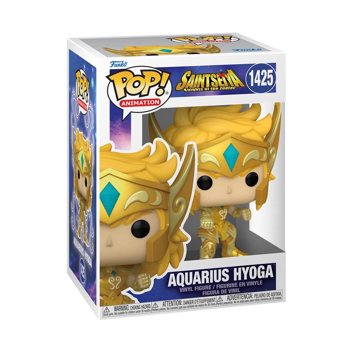 Saint Seiya: I Cavalieri dello Zodiaco - Aquarius Hyoga (1425) Funko Pop! Animation Knights of the Zodiac Vinyl Figure 9 cm