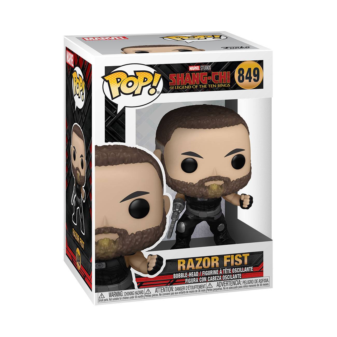 Shang-Chi and the Legend of the Ten Rings - Razor Fist (849) Funko Pop! Marvel Vinyl Figure 9 cm