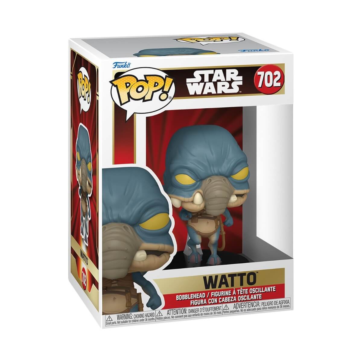 Star Wars: The Phantom Menace - Watto (702) Funko Pop! Vinyl Figure 9 cm